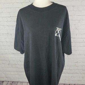 Vintage 90s Xena Warrior Princess Official Davis & Panzer Black XXL T-shirt